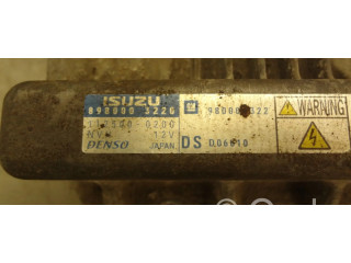 Блок управления двигателя 112500-0200, 98000322   Opel Meriva A