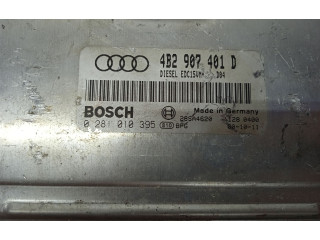 Блок управления двигателя 4B2907401D, 0281010395 Audi A6 S6 C5 4B