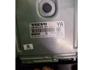 Блок управления двигателя 30743103, 0281012765   Volvo S80