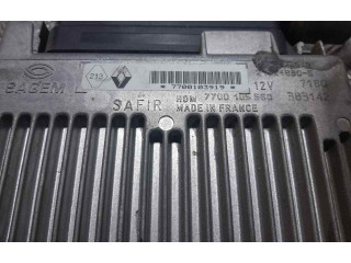 Блок управления двигателем Блок управления 7700105560   Renault Twingo I