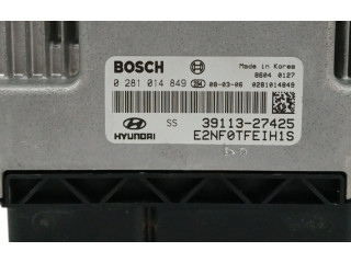 Блок управления двигателя 3911327425, 0281014849 Hyundai Sonata