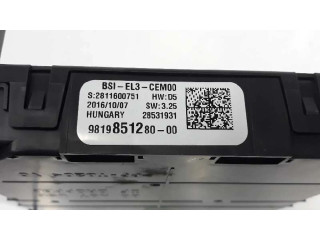 Блок предохранителей 981985128000 Citroen C4 SpaceTourer