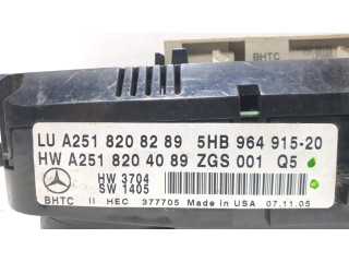 Модуль блока управления кондиционером    Mercedes-Benz R W251