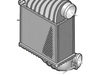 Интеркулер SLV1J0145803M Audi A3 S3 8L
