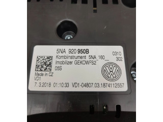 Přístrojová deska Volkswagen Tiguan 2018 5NA920950B, 5NA160