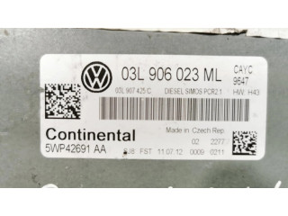 Блок управления двигателя 03L906023ML, 03L907425C Volkswagen Golf VI