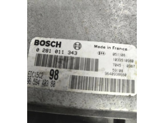 Блок управления двигателем Блок управления 0281011343   Peugeot Expert