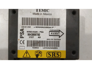 Блок подушек безопасности 9643869780, 1727A3 Peugeot 607