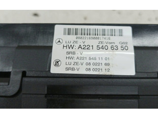 Pojistková skříňka A2215406350 Mercede-Benz S W221 2009