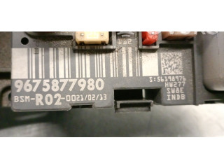 Pojistková skříňka Řídící jednotka BSM 9675877980   Peugeot 3008 I 2013