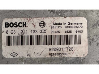 Řídící jednotka 8200085386, 8200211726 Renault Laguna II 2002