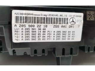 Přístrojová deska Mercedes-Benz C W205 2015 A2059002218, A2059041400