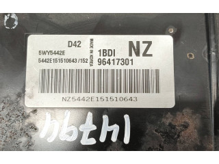 Блок управления двигателя 96417301, 5WY5442E   Chevrolet Matiz