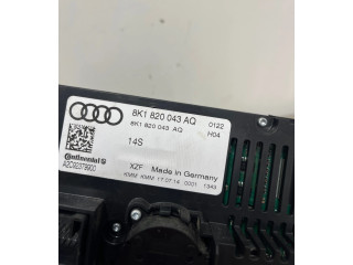 Блок управления климат-контролем 8K1820043AQ Audi Q5 SQ5