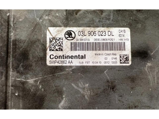 Блок управления двигателя 03L906023DL, NP286 Skoda Fabia Mk2 (5J)
