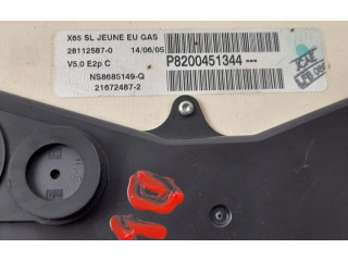 Спидометр (приборный щиток) 8200451344, P8200451344 Renault Clio II