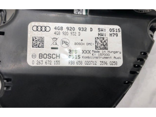 Панель приборов 4G8920932D Audi A6 C7