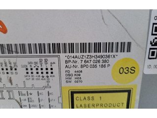Турбина Радио/ проигрыватель CD/DVD / навигация Audi A3 S3 8P  8P0035186P, 8P0035186P         