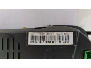 Панель приборов 1U0920811B, 110080146   Skoda Octavia Mk1 (1U)       