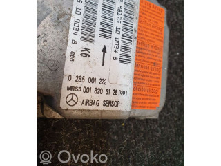 Блок подушек безопасности 0285001222, 0018203126   Mercedes-Benz A W168