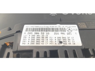 Přístrojová deska Mercedes-Benz GLC X253 C253 2022 A2059005533