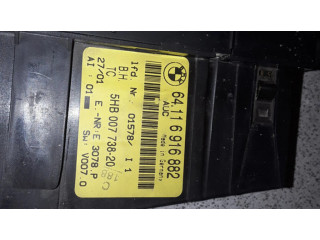 Блок управления климат-контролем 64116916882, 6916882   BMW 3 E46
