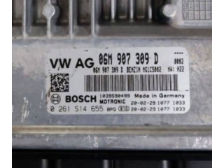 Блок управления двигателя 06M907309Dkarol, 0261S14655 Audi A5