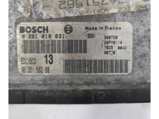 Блок управления двигателя 9635158280, EDC15C2 Peugeot 306