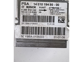 Блок подушек безопасности 140101948000, 0285010142   Fiat Scudo