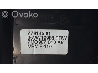 Блок управления климат-контролем 7M0907040AS, 95VW19988EDW Ford Galaxy