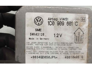 Блок подушек безопасности 1C0909601C, 5WK43126 Skoda Fabia Mk1 (6Y)