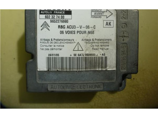 Блок подушек безопасности 602327400, 9659111980 Citroen Xsara Picasso