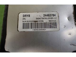Блок управления двигателем ECU 24463784   Opel Zafira A