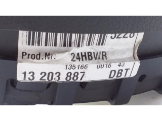 Подушка безопасности водителя 13203887, 135166   Opel Vectra C