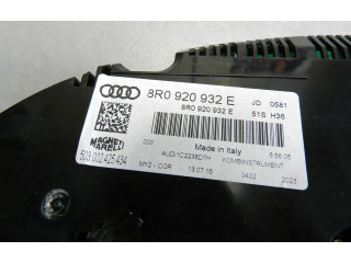 Панель приборов 8R0920932E Audi Q5 SQ5