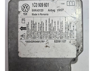 Блок подушек безопасности 1C0909601, 52091107 Skoda Octavia Mk2 (1Z)