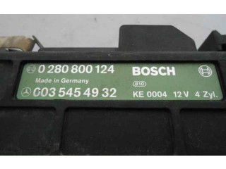 Řídící jednotka 0280800124, 0035454932 Mercedes-Benz E W124 1987
