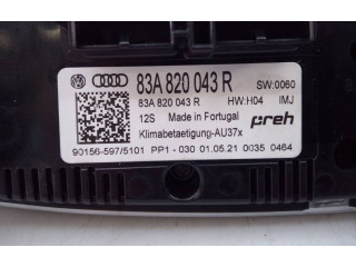 Блок управления климат-контролем 83A820043R, E2-A1-33-3   Audi A1