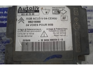 Блок подушек безопасности 9653190880   Citroen Berlingo