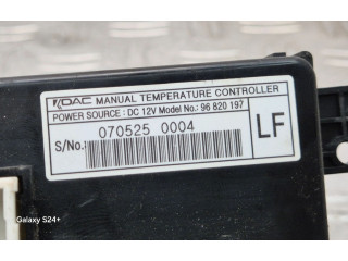 Блок управления климат-контролем 96820197   Chevrolet Captiva