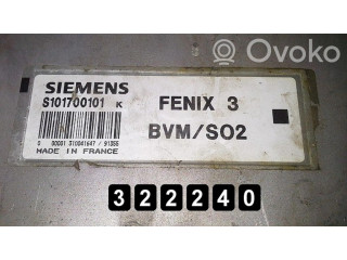 Блок управления двигателя S101700101K   Citroen XM