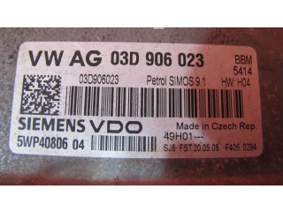 Блок управления двигателя 03D906023   Skoda Fabia Mk2 (5J)
