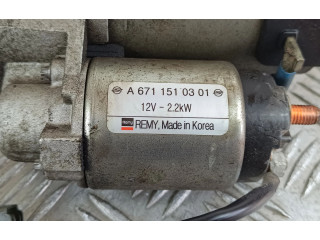 Стартер A6711510301 SsangYong Rexton