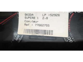 Панель приборов 3U0920842BKD0 Skoda Superb B5 (3U)