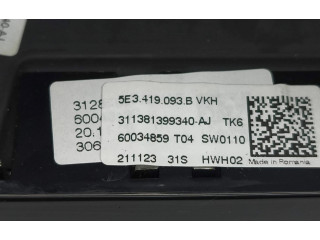 Руль Skoda Octavia Mk4 2019 - года 5E3419093B, 60034859