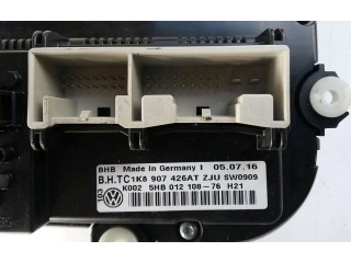 Рулевая рейка Блок управления кондиционера воздуха / климата/ печки (в салоне) 1K8907426AT, 1K8907426AT Volkswagen Caddy 2015 - 2020 года