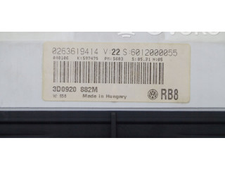 Панель приборов 3D0920882M   Volkswagen Phaeton       