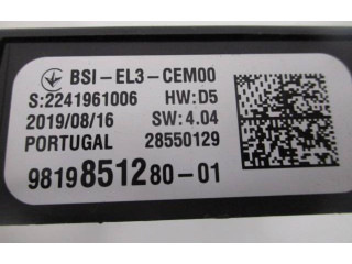 Комплект блоков управления 0281035365, 9832694380 Citroen C3 Aircross