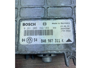 Блок управления двигателем Блок управления 8A0907311K, 0261203182 Volkswagen Golf III