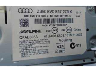 Дисплей 8V0857273M, 8V0857273M Audi A3 S3 A3 Sportback 8P